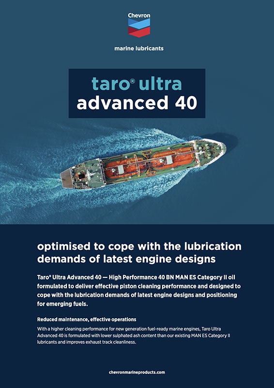 Chevron Taro Ultra Advanced 40 Factsheet