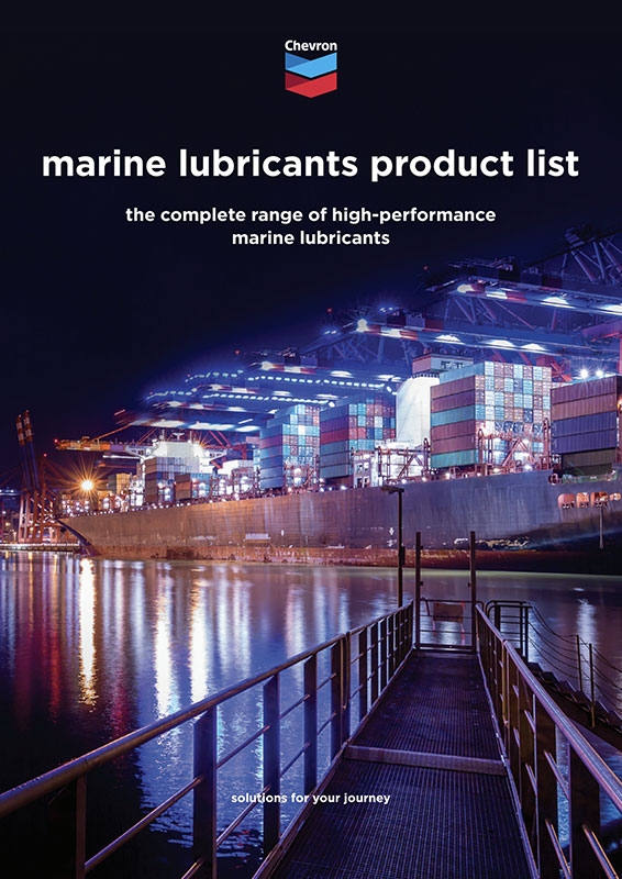 chevron marine lubricants product list 2023