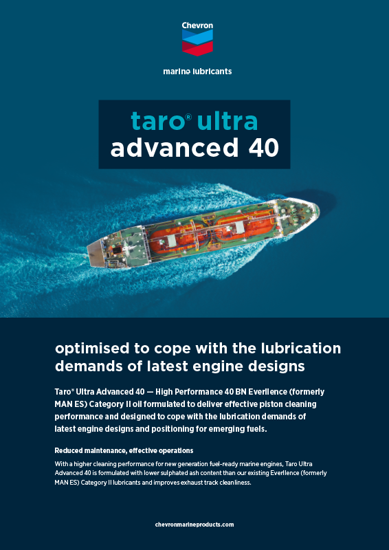 Chevron Taro Ultra Advanced 40 Factsheet