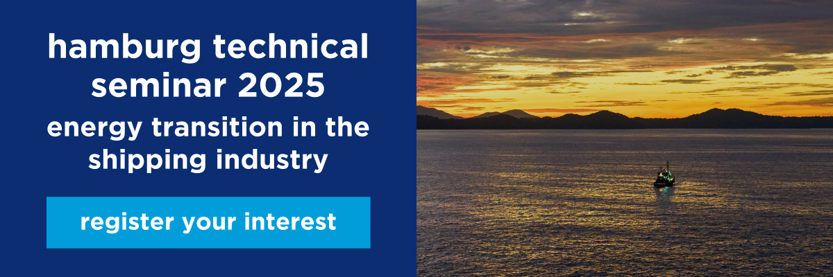 hamburg technical seminar 2025 - energy transition in the shipping industry